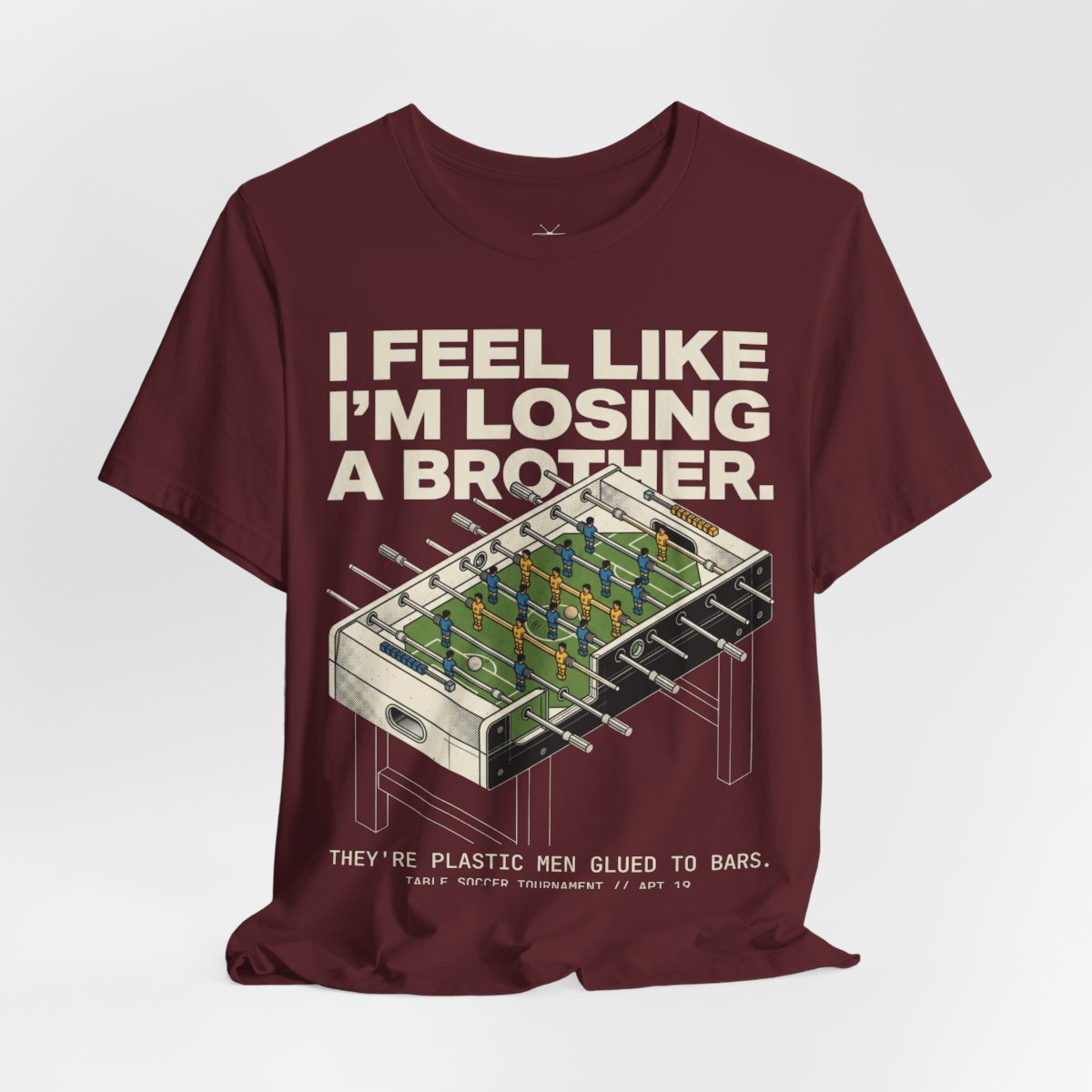 Bella+Canvas 3001 - HANGING-1 - Maroon