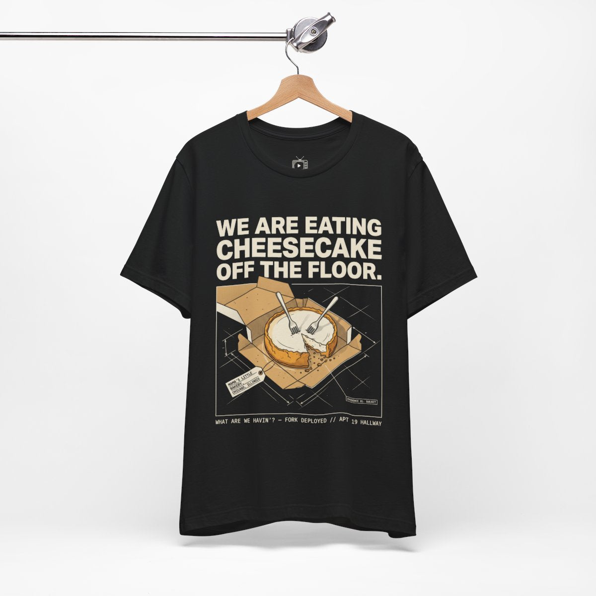 Bella+Canvas 3001 - HANGING-2 - Black