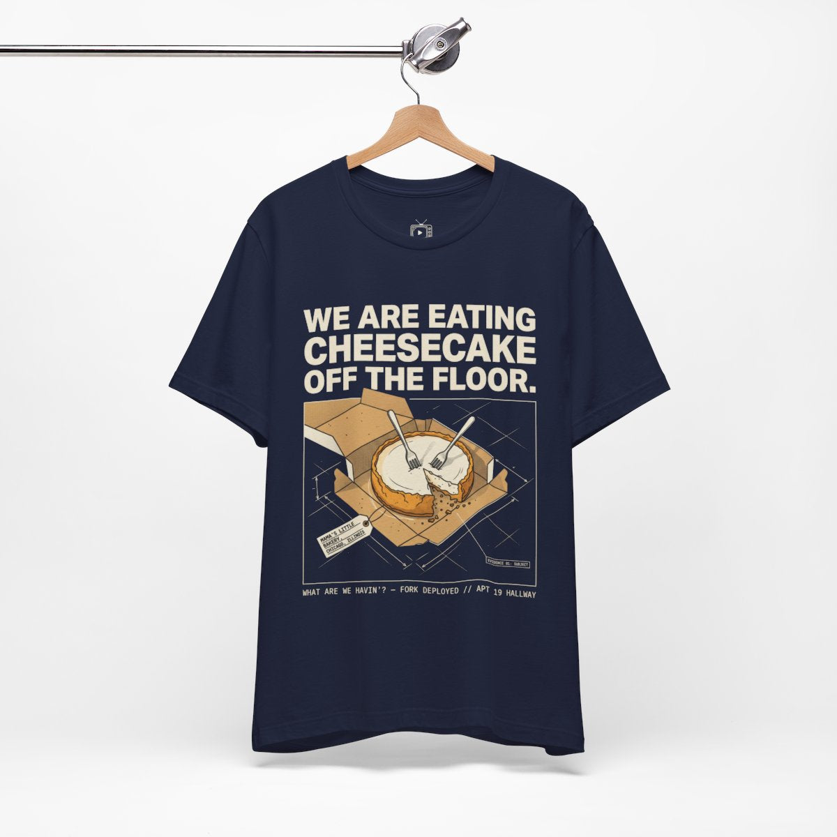 Bella+Canvas 3001 - HANGING-2 - Navy