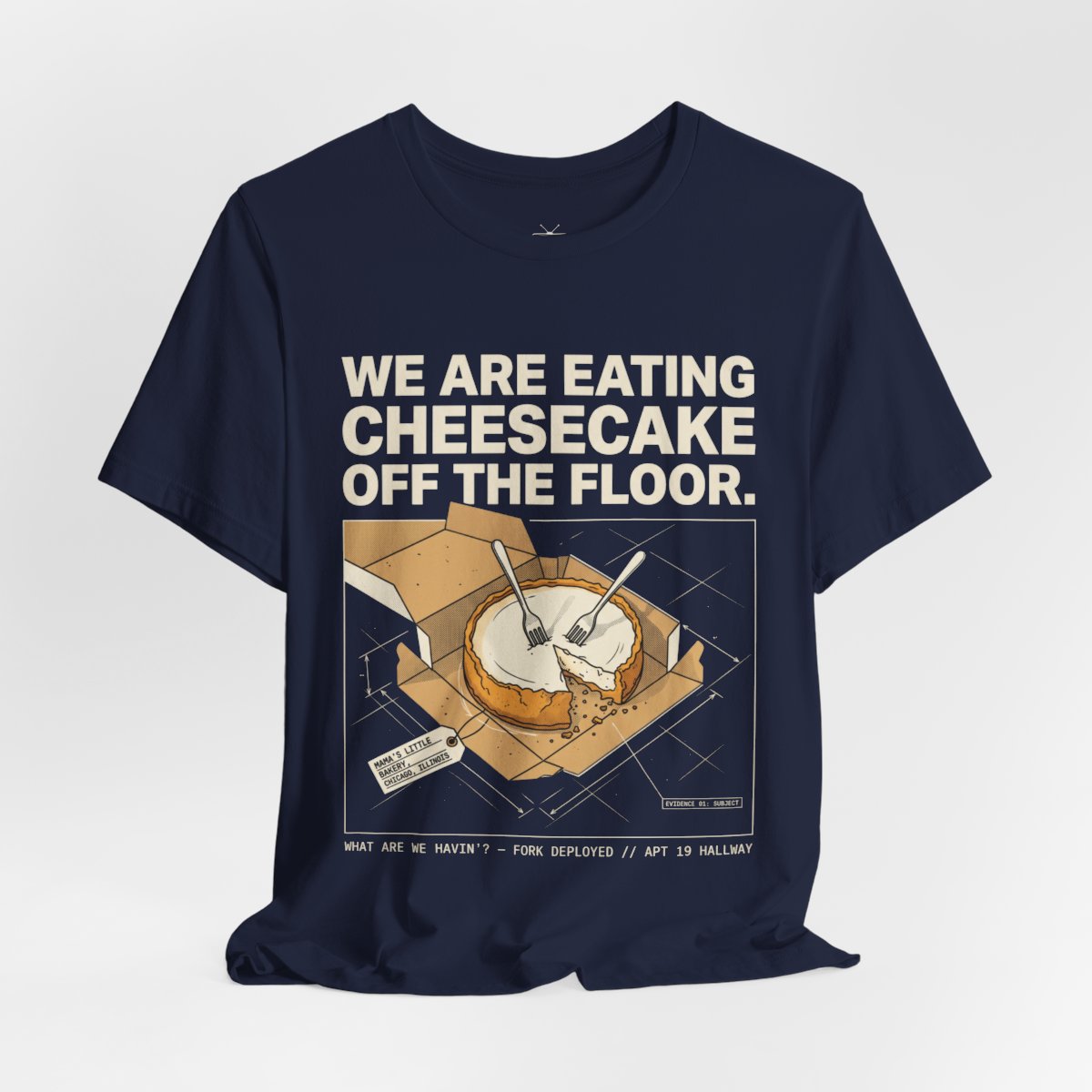 Bella+Canvas 3001 - HANGING-1 - Navy
