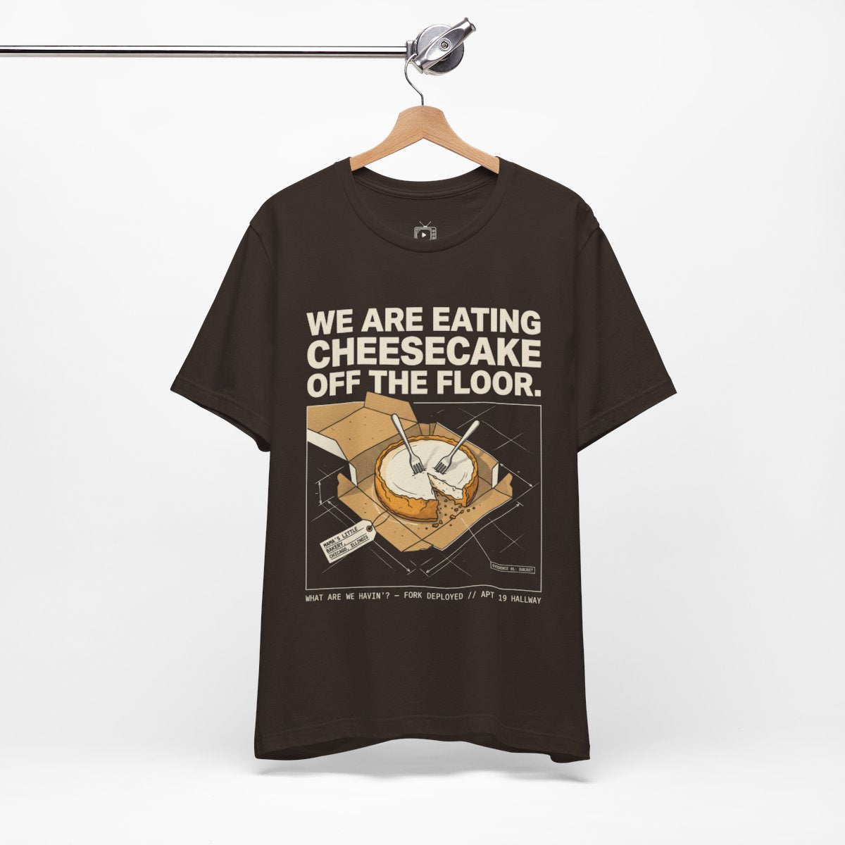 Bella+Canvas 3001 - HANGING-2 - Brown