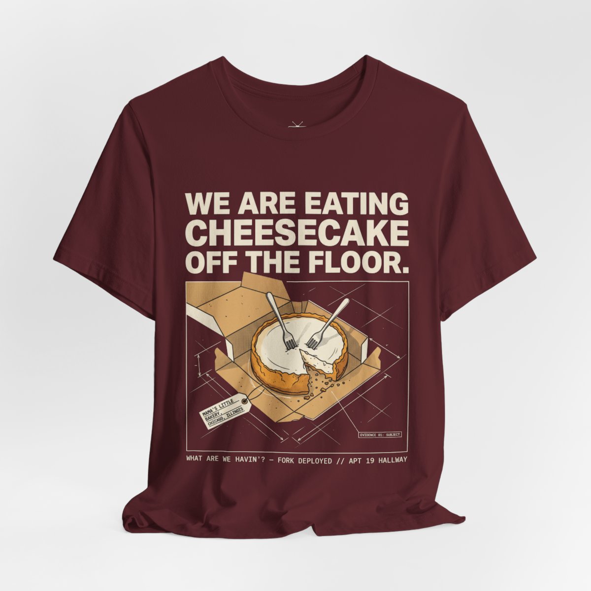 Bella+Canvas 3001 - HANGING-1 - Maroon