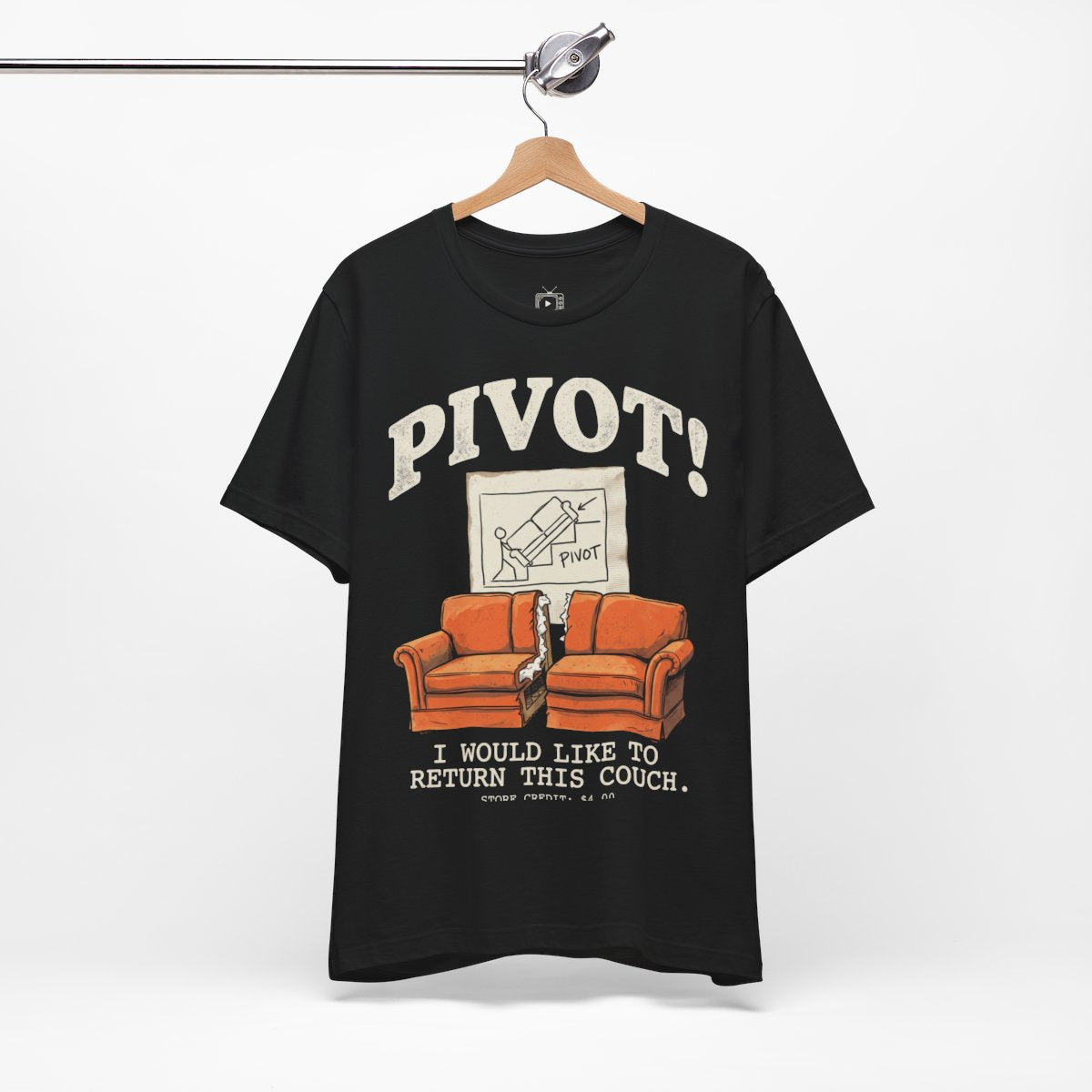 Bella+Canvas 3001 - HANGING-2 - Black