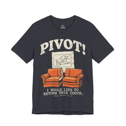 Bella+Canvas 3001 - FRONT - Heather Navy