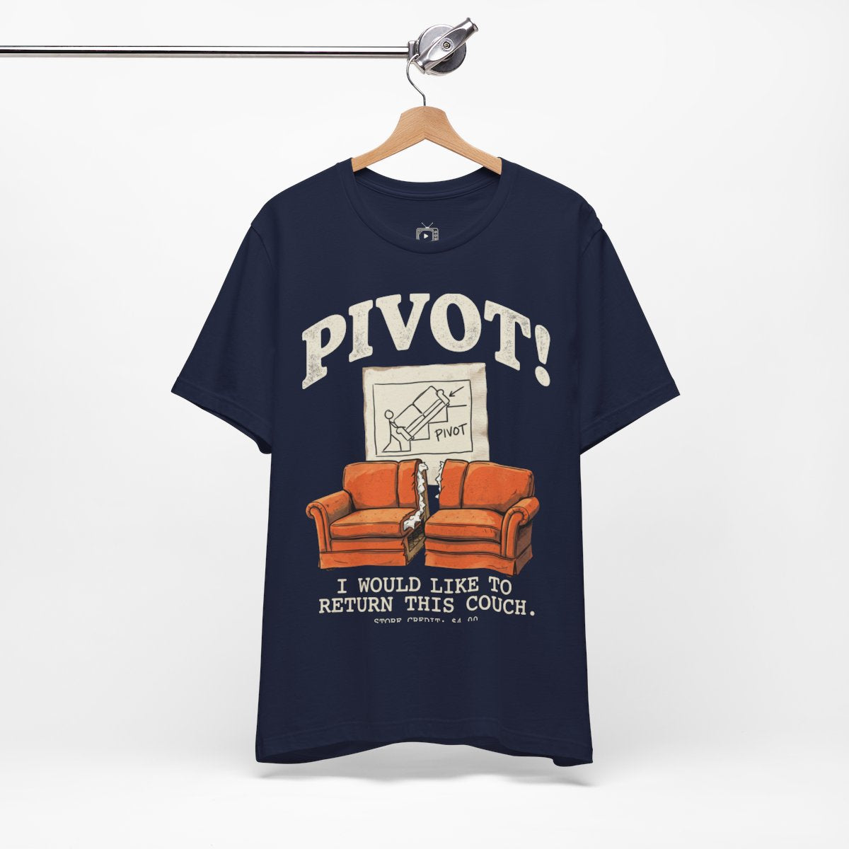 Bella+Canvas 3001 - HANGING-2 - Navy