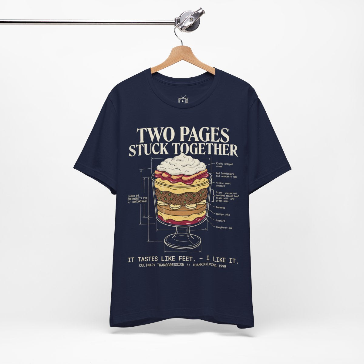 Bella+Canvas 3001 - HANGING-2 - Navy