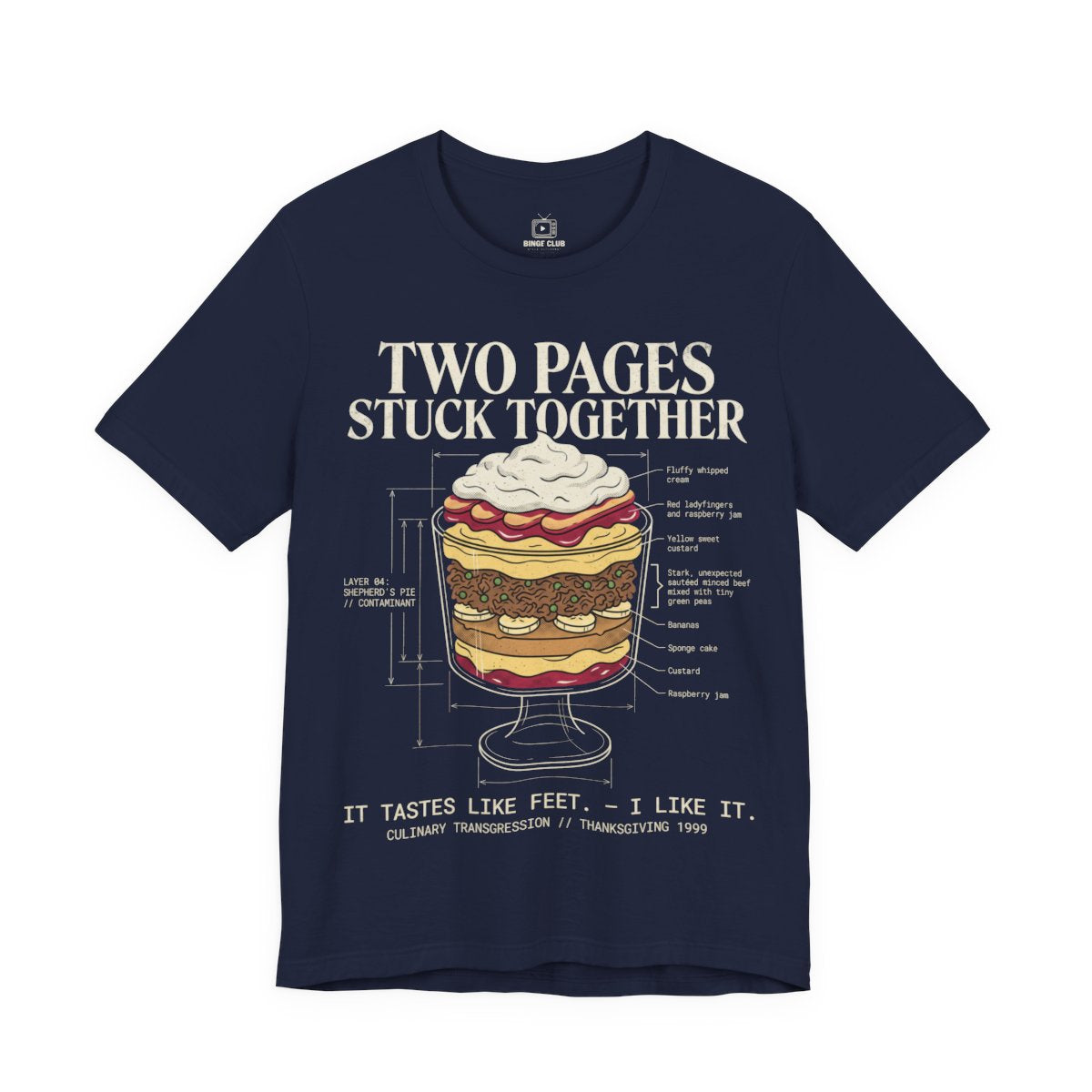 Bella+Canvas 3001 - FRONT - Navy