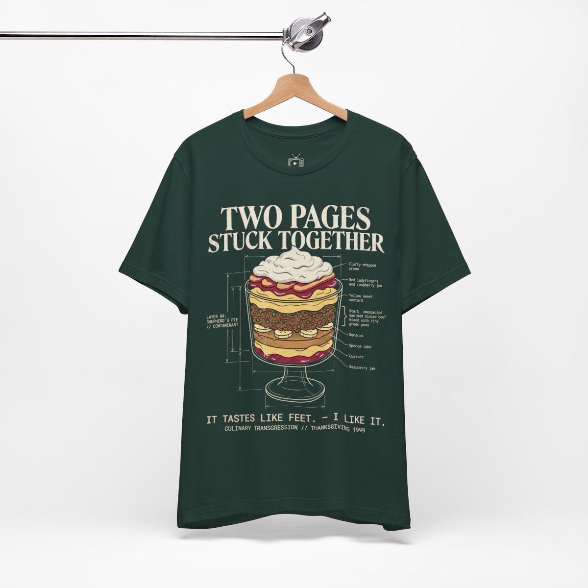 Bella+Canvas 3001 - HANGING-2 - Forest