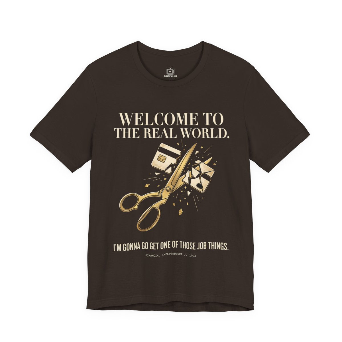 Bella+Canvas 3001 - FRONT - Brown