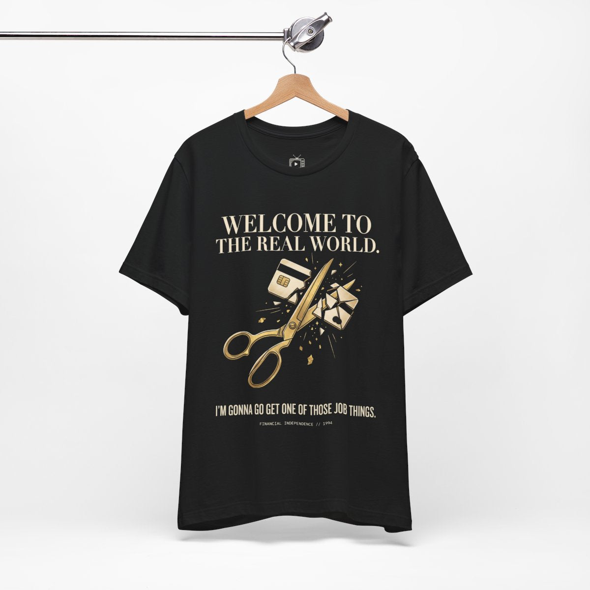 Bella+Canvas 3001 - HANGING-2 - Black