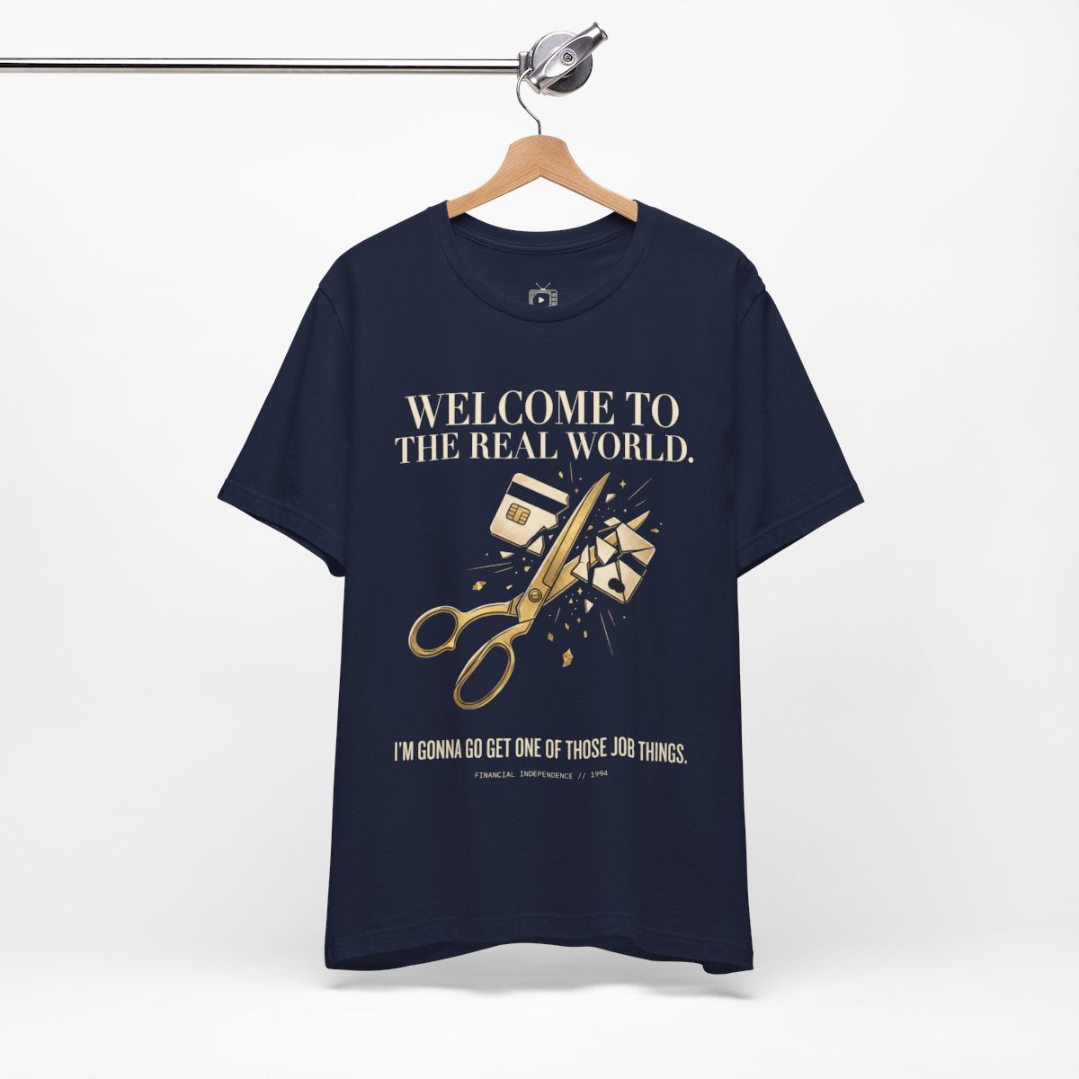 Bella+Canvas 3001 - HANGING-2 - Navy