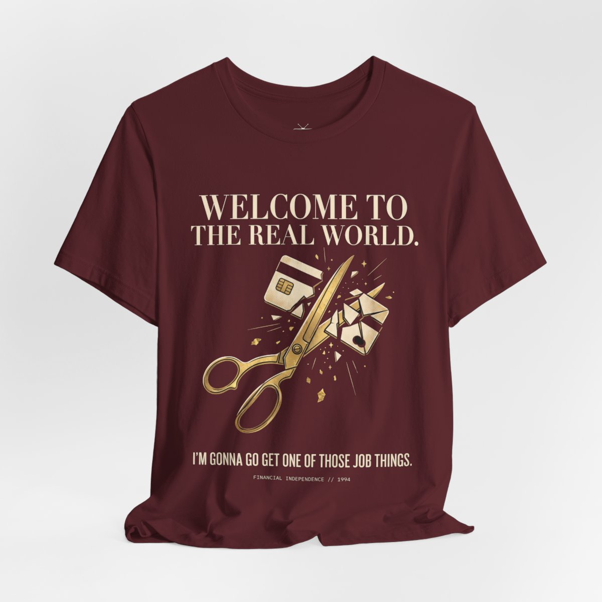 Bella+Canvas 3001 - HANGING-1 - Maroon