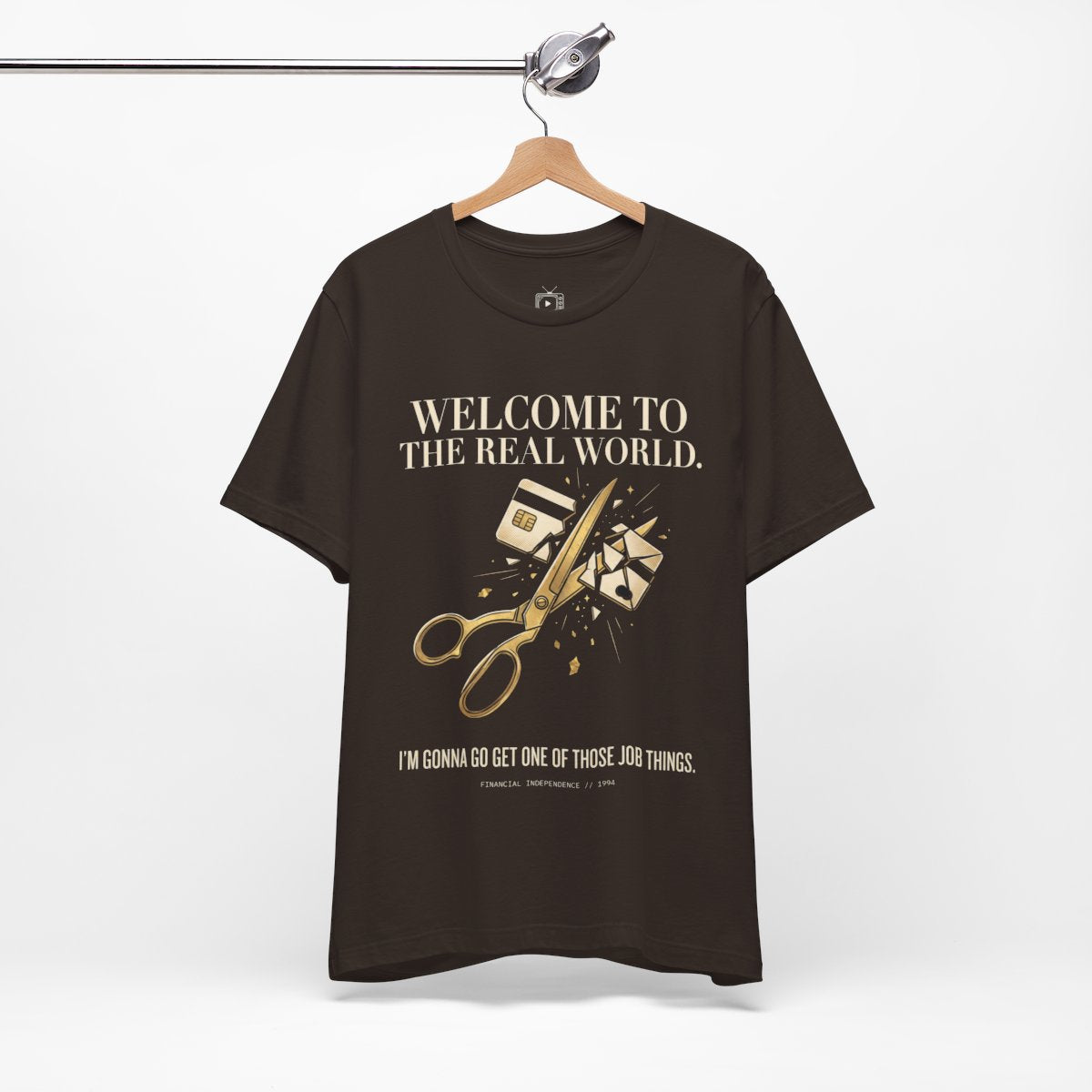 Bella+Canvas 3001 - HANGING-2 - Brown