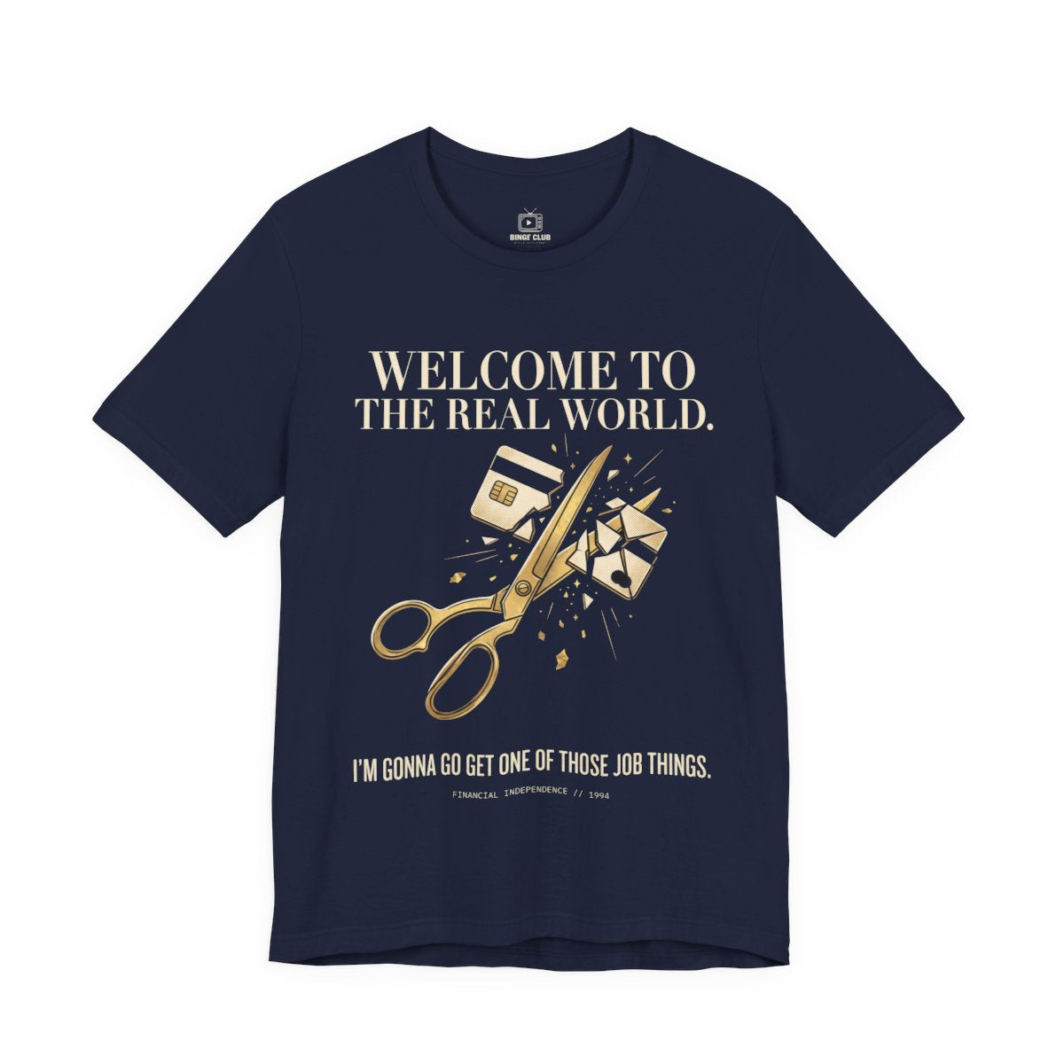 Bella+Canvas 3001 - FRONT - Navy